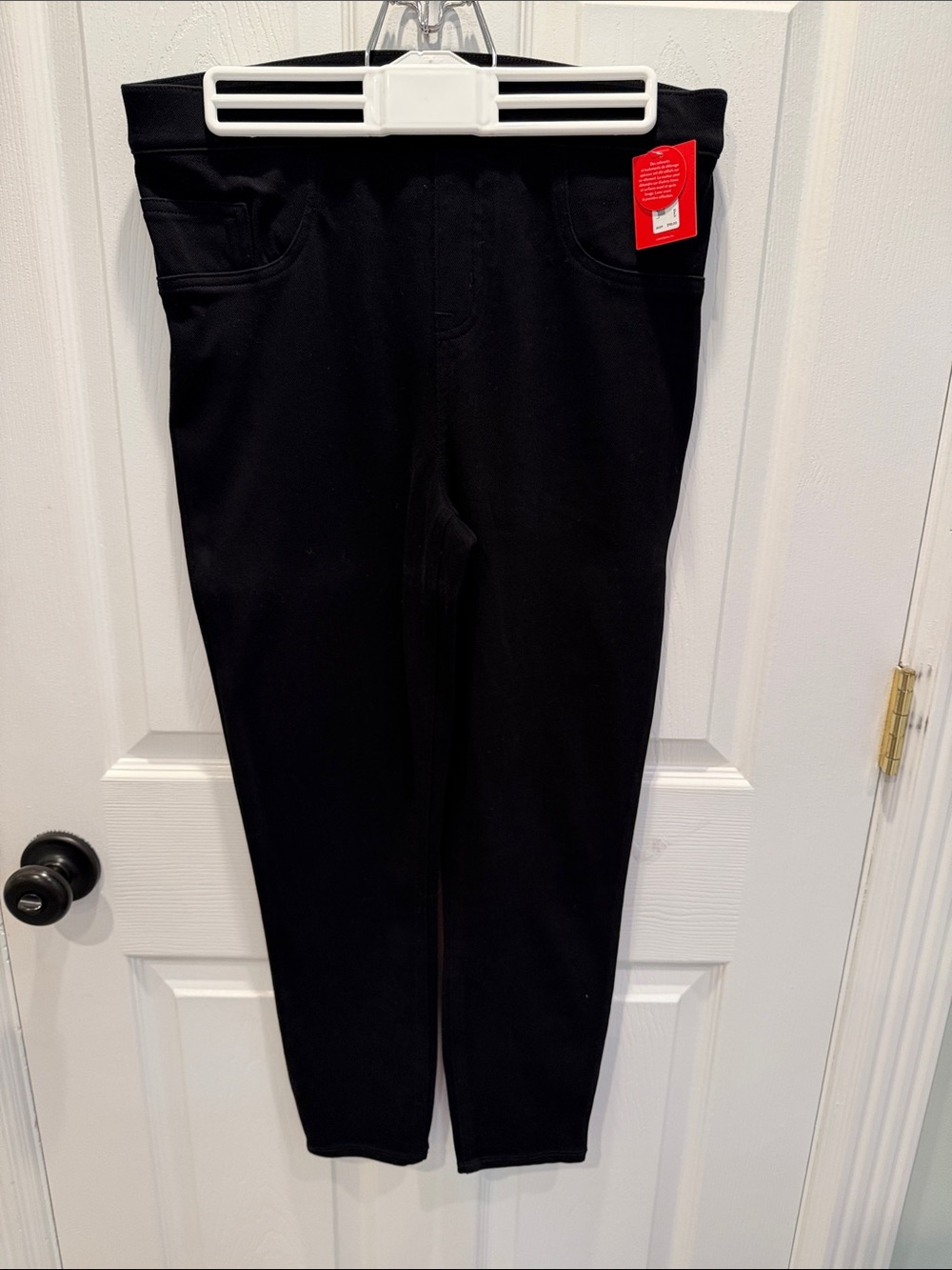 SPANX Kids Black Pull-On Stretch Leggings NWT Large Petite